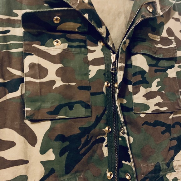 Nasty Gal Femme Fatality Army Jacket - Picture 5 of 11